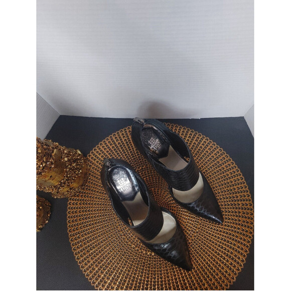 Vince Camuto Snakeskin Heels Size 9.5 - Picture 2 of 6
